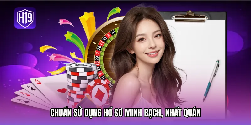 Chuẩn sử dụng hồ sơ minh bạch, nhất quán